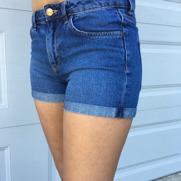 Blue Denim Shorts - Picture 2 of 2